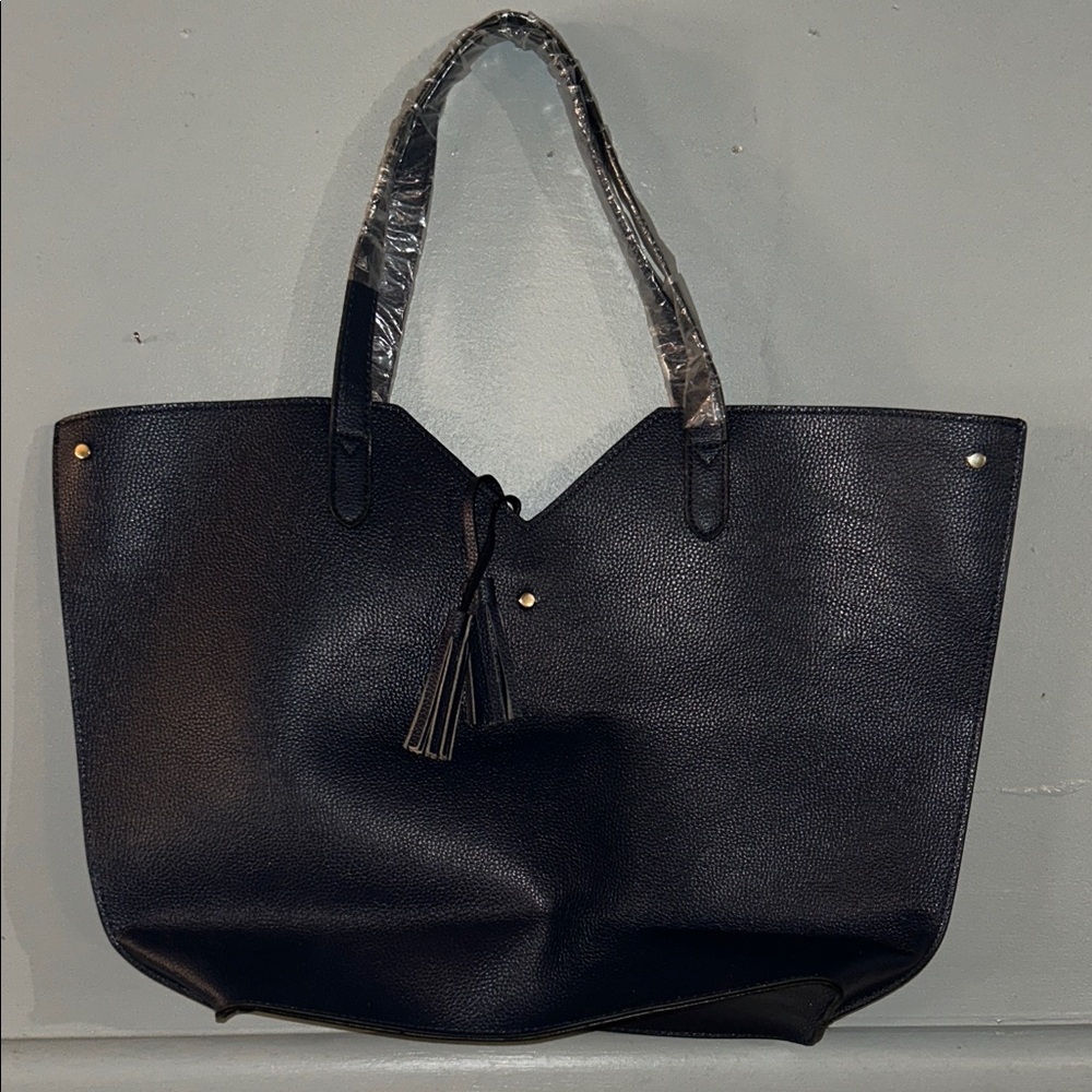 Neiman Marcus Elegant Navy Tote Bag Purse